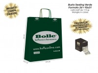 BUSTE IN CARTA SEALING VERDE 